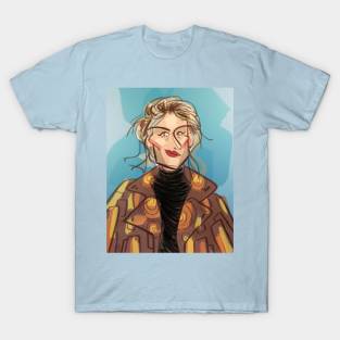 Portrait fancy lady T-Shirt